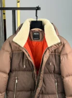 Мужская куртка Zegna коричневого цвета, артикул 348411 — фото 5