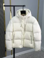 Мужская куртка Zegna белого цвета, артикул 348413