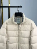 Мужская куртка Brunello Cucinelli кремового цвета, артикул 348414 — фото 4