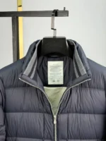 Мужская куртка Brunello Cucinelli тёмно-синего цвета, артикул 348415 — фото 5