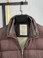 Мужская куртка Brunello Cucinelli коричневого цвета, артикул 348416 — фото 5