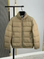 Мужская куртка Brunello Cucinelli цвета хаки, артикул 348417
