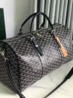 Мужская дорожная сумка Goyard тёмно-синего цвета, артикул 348679 — фото 3