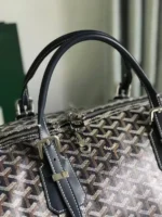 Мужская дорожная сумка Goyard тёмно-синего цвета, артикул 348679 — фото 4