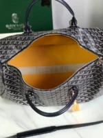 Мужская дорожная сумка Goyard тёмно-синего цвета, артикул 348679 — фото 5