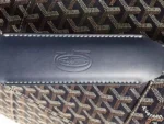 Мужская дорожная сумка Goyard тёмно-синего цвета, артикул 348679 — фото 7