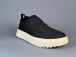 Мужские слипоны Moncler чёрного цвета, артикул 349007