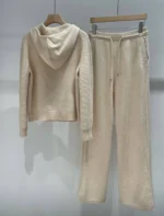 Женский спортивный костюм Loro Piana белого цвета, артикул 348452 — фото 2