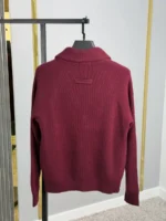 Мужской кардиган Zegna бордового цвета, артикул 348875 — фото 2