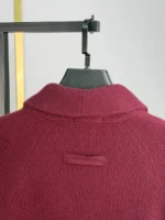 Мужской кардиган Zegna бордового цвета, артикул 348875 — фото 5