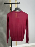 Мужская кофта Loro Piana бордового цвета, артикул 348908 — фото 2