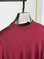 Мужская кофта Loro Piana бордового цвета, артикул 348908 — фото 4