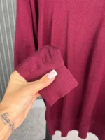 Мужская кофта Loro Piana бордового цвета, артикул 348908 — фото 7