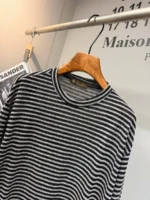 Мужской лонгслив Loro Piana чёрно-белого цвета, артикул 348710 — фото 3