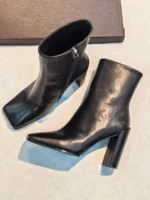 Женские ботильоны Alaia чёрного цвета, артикул 348800 — фото 2
