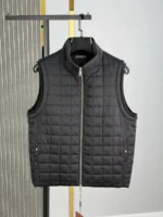 Мужская безрукавка Zegna чёрного цвета, артикул 348956