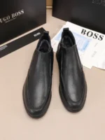 Мужские ботинки Boss чёрного цвета, артикул 348974 — фото 2