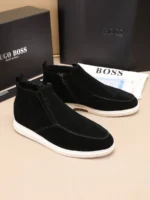 Мужские ботинки Boss чёрного цвета, артикул 348983 — фото 3