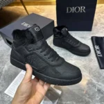 Мужские кеды Dior чёрного цвета, артикул 348969 — фото 5