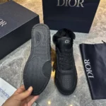 Мужские кеды Dior чёрного цвета, артикул 348969 — фото 8