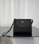 Мужской клатч Prada чёрного цвета, артикул 348746