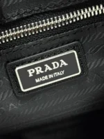 Мужской клатч Prada чёрного цвета, артикул 348748 — фото 7