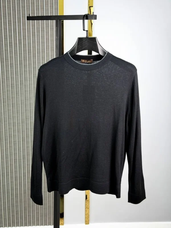 Мужская кофта Loro Piana чёрного цвета, артикул 348965