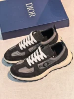 Мужские кроссовки Dior чёрного цвета, артикул 348506