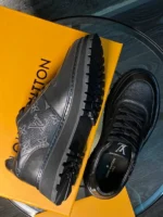 Мужские кроссовки Louis Vuitton чёрного цвета, артикул 348475 — фото 6