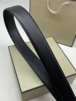 Мужской ремень Tom Ford чёрного цвета, артикул 348496 — фото 3