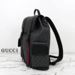 Мужской рюкзак Gucci чёрного цвета, артикул 348740 — фото 4