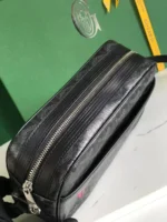 Мужская сумка мессенджер Goyard чёрного цвета, артикул 348683 — фото 5