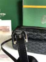 Мужская сумка мессенджер Goyard чёрного цвета, артикул 348683 — фото 6