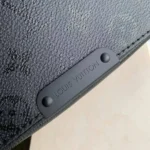 Мужская сумка мессенджер Louis Vuitton чёрного цвета, артикул 348677 — фото 8