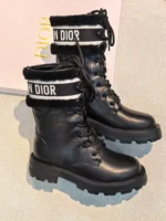 Женские ботинки Dior чёрного цвета, артикул 348793 — фото 2