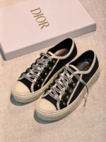 Женские кеды Dior чёрного цвета, артикул 348786