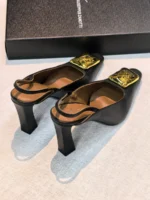 Женские туфли GIUSEPPEB ZANOTTI чёрного цвета, артикул 348803 — фото 4
