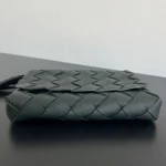 Мужская сумка мессенджер Bottega Veneta цвета хаки, артикул 348676 — фото 5