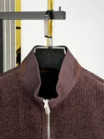 Мужская безрукавка Hermes коричневого цвета, артикул 348951 — фото 4