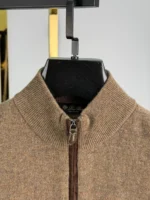 Мужская безрукавка Loro Piana коричневого цвета, артикул 348946 — фото 4