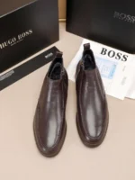 Мужские ботинки Boss коричневого цвета, артикул 348976 — фото 2