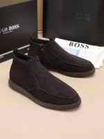 Мужские ботинки Boss коричневого цвета, артикул 348982 — фото 3