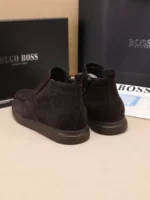 Мужские ботинки Boss коричневого цвета, артикул 348982 — фото 5