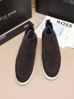 Мужские ботинки Boss коричневого цвета, артикул 348985 — фото 2