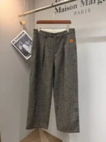 Мужские брюки Loewe коричневого цвета, артикул 348720