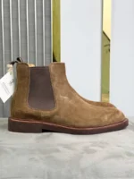 Мужские челси Brunello Cucinelli коричневого цвета, артикул 349015 — фото 5