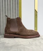 Мужские челси Brunello Cucinelli коричневого цвета, артикул 349018 — фото 5