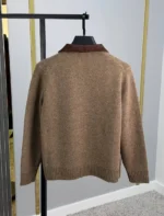 Мужской кардиган Loro Piana коричневого цвета, артикул 348880 — фото 2
