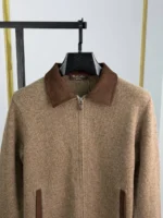 Мужской кардиган Loro Piana коричневого цвета, артикул 348880 — фото 3