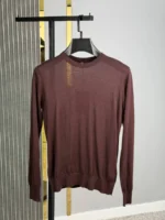 Мужская кофта Loro Piana коричневого цвета, артикул 348910